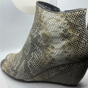 Naughty Monkey Peep Toe Bootie